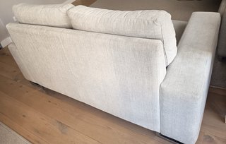 Sofá beige 2 plazas y Sofá beige 3 plazas