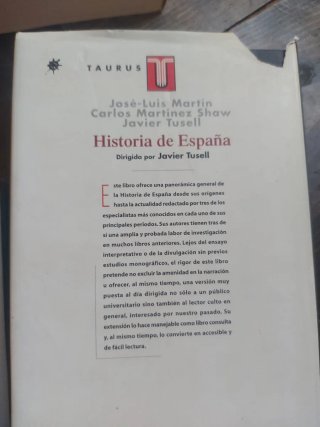 Diccionario literatura.  música.Historia España