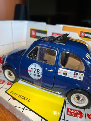 Fiat 500 L 1968 Bburago 1/18 1000 Miglia