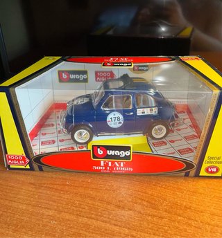 Fiat 500 L 1968 Bburago 1/18 1000 Miglia