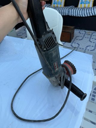 Radial Metabo con cepillo