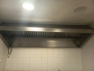 Campana extractora industrial acero inox