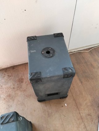 Altavoz Profesional Negro/Gris