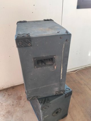 Altavoz Profesional Negro/Gris