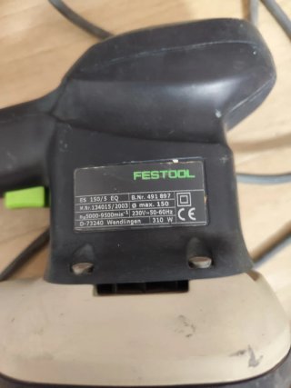 Lijadora Festool ES 150/5 EQ LEER DESCRIPCIÓN