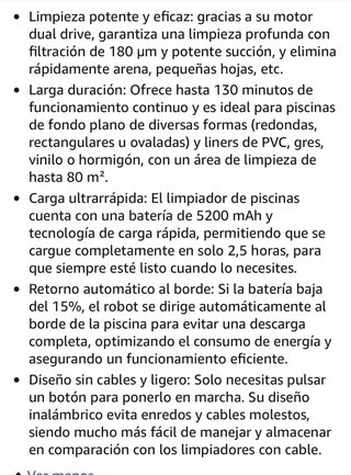 NUEVO Robot Limpiafondos BRINBO Talosbo Pleco SE