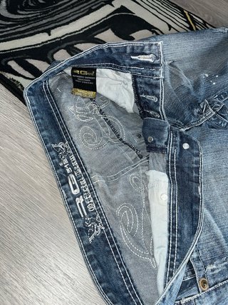 Pantalones Vaqueros Bagui Azules
