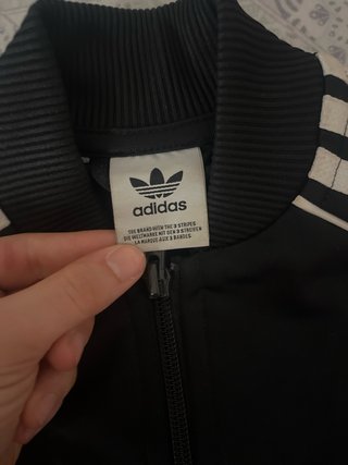 Chaqueta Adidas Negra Talla XS Mujer