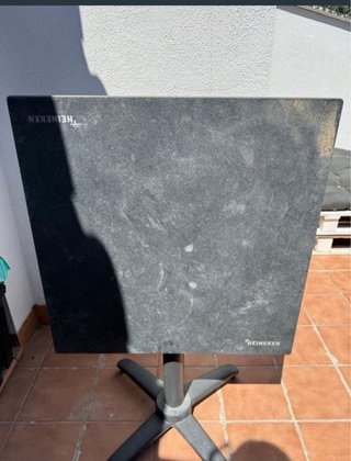 Mesa plegable exterior bar/terraza