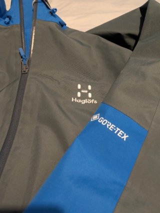 Chaqueta GORE-TEX Haglofs Azul/Gris