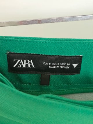 Skort Falda short verde