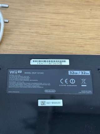 Nintendo Wii U 32GB Negra