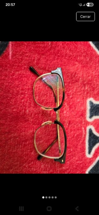 Ray-Ban Clubmaster Marrón/Dorado