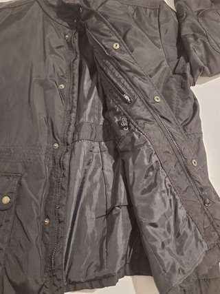 Abrigo/Cazadora Negra Hombre Talla XXL