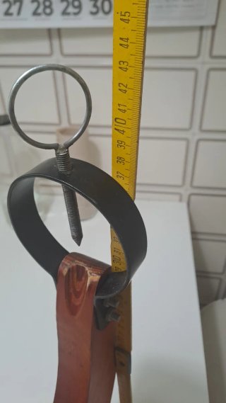Soporte Jamonero Madera y Metal