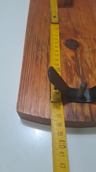 Soporte Jamonero Madera y Metal