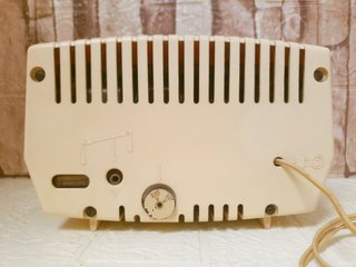 Radio antigua válvulas baquelita Vintage época