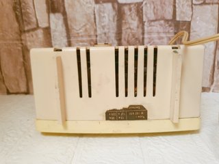 Radio antigua válvulas baquelita Vintage época