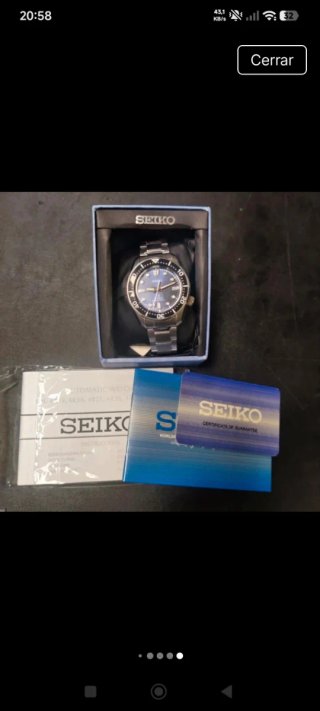 Reloj Seiko Prospex Automático Diver's 200m
