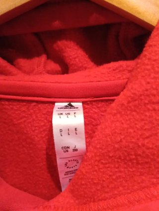 Sudadera Adidas Roja