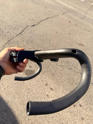 Manillar carbono Vision + porta GPS