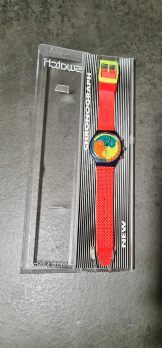 Swatch Chrono Signal Flag SCN101