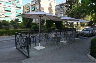 Terraza de bar
