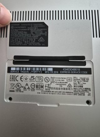 Portátil Dell intel i7-9750H