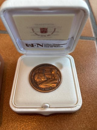 Medalla Bronce Vaticano Año Santo MMXXV-MMXVI