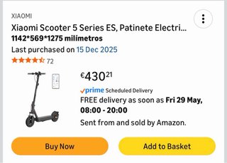 Patinete Eléctrico Xiaomi 5 Series ES