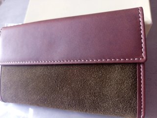Cartera,billetera de piel Ubrique
