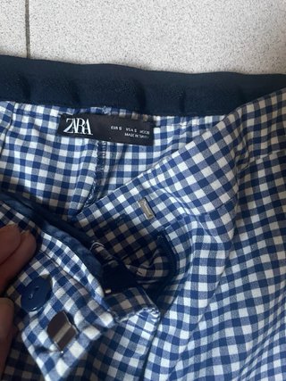 Pantalones de cuadros mujer