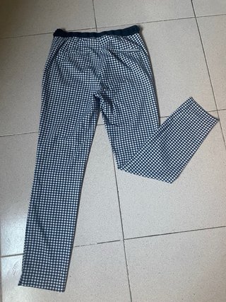 Pantalones de cuadros mujer