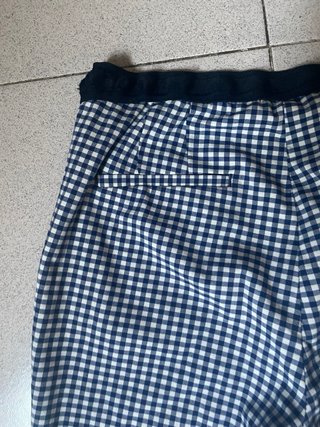 Pantalones de cuadros mujer