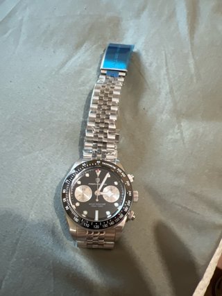 Reloj Pagani Design Cronógrafo Negro/Plateado