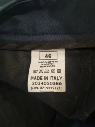 Pantalone uomo blu