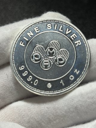 Moneda Plata Bisonte americano 1 oz 999 PAMP