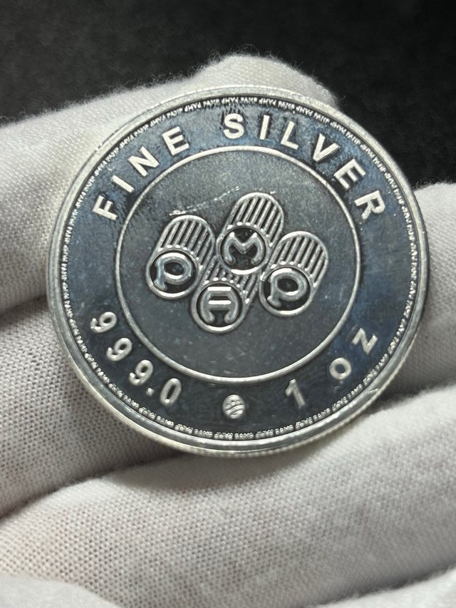 Moneda Plata Bisonte americano 1 onza 999 PAMP