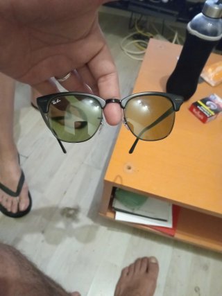 Gafas de Sol Ray-Ban Clubmaster Negras