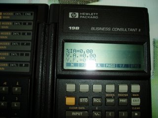 Calculadora Financiera Hewlett Packard 19B