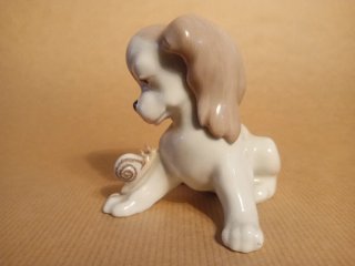 Lladró Perro con Caracol Primera Época 1959