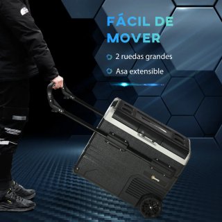 Nevera Portátil Compresor 60L Eléctrica