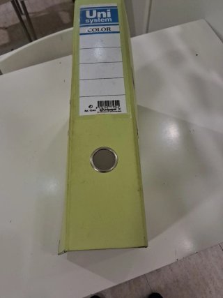 Carpeta archivadora Uni System Color