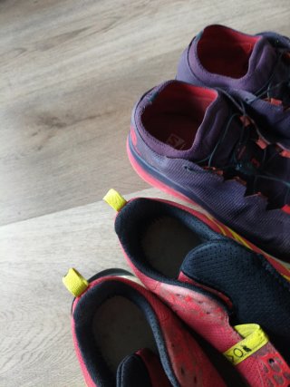 Lote Zapatillas Salomon y New Balance
