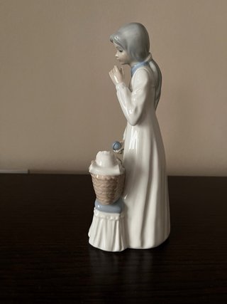 Figura Porcelana Tengra de Valencia Madre con Bebé