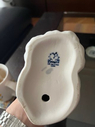 Figura Porcelana Tengra de Valencia Madre con Bebé