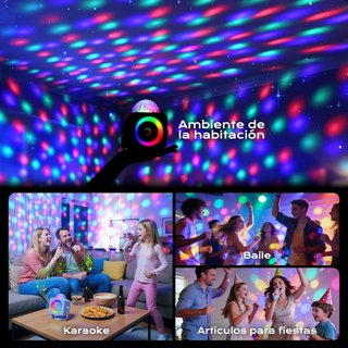 Karaoke Bluetooth con 2 Micrófonos NUEVO-ESTRENAR