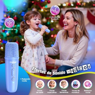 Karaoke Bluetooth con 2 Micrófonos NUEVO-ESTRENAR