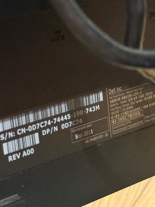 Monitor Dell Negro