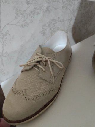 Zapatos comunión beige hueso